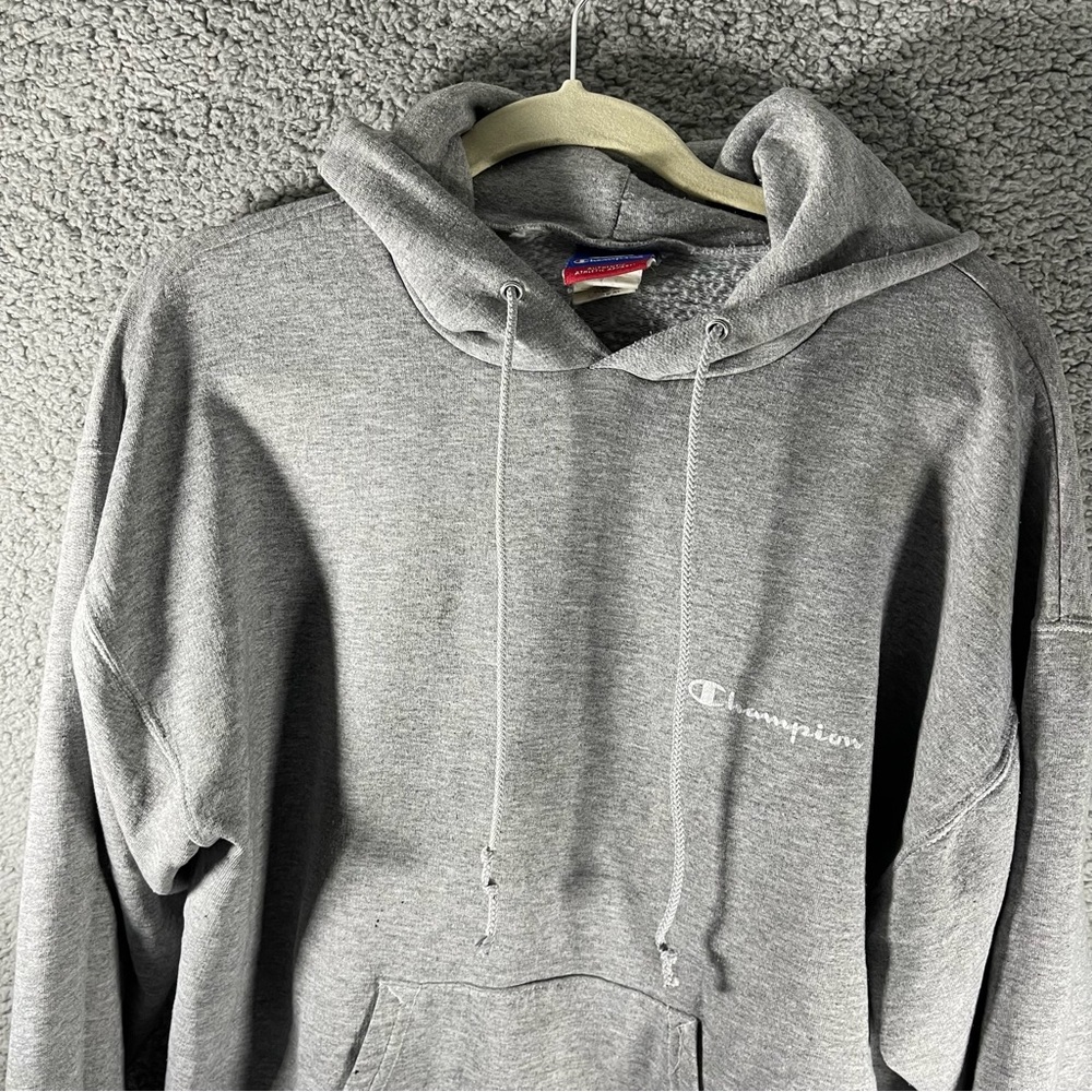 Vintage champion hoodie sweatshirt size large - Picture 5 of 13